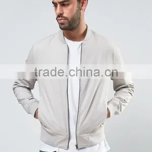 2017 Xinlan High Quality New Design Durable 100% Cotton White Rib Cuffs Running Casual Men Jumper Jacket thumbnail-1
