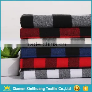 Factory Direct Sale Yarn Dyed 100% Cotton Plaid Fabric for Garment thumbnail-1