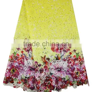 Nigeria Elegant Traditional Wedding Dresses Textile Embroidery Fabric thumbnail-2