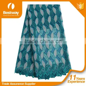 Newest Arrival Swiss Voile Lace Dress Making Lace Fabric thumbnail-1