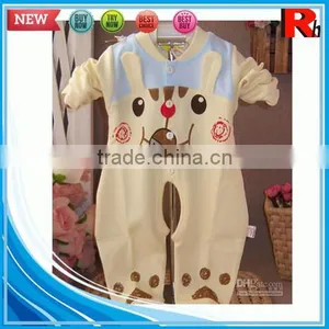 China Long Sleeve Cotton Funny Cute Wholesale Baby Clothing Design Pretty Applique for Baby Clothes thumbnail-2