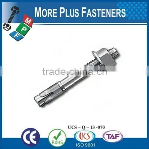 Made In Taiwan Expansion Wedge and Sleeve Bolt thumbnail-2