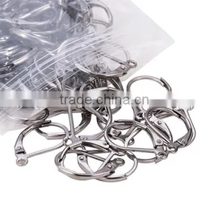Stainless Steel Lever Back Ear Wire Hoop Earrings France Earring Hoop DIY Jewelry Hook Findings Accessory thumbnail-3
