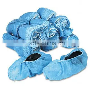 Nonwoven Shoe Cover Made by Machine thumbnail-1