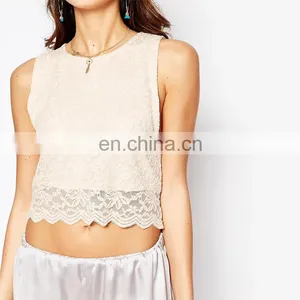 China Bulk Wholesale Clothing Blank Women 100 Cotton Tank Top thumbnail-3