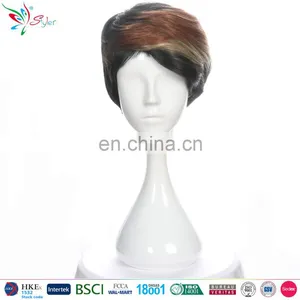 Cheap Wholesale Brown Short Male Wigs Men Wig thumbnail-4