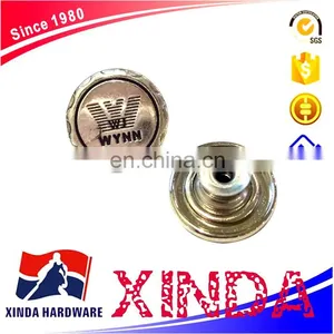 20mm Zinc Alloy Button, Metal Buttons for Customized Design thumbnail-3