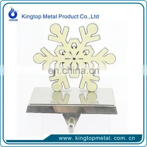 Metal Christmas Snowflake Stocking Holder thumbnail-1