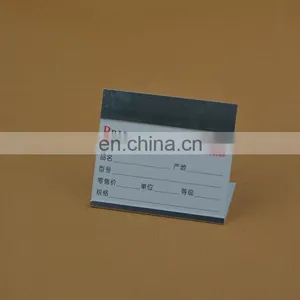 2015 Resuable Insert Paper High-end Custom Wholesale Metal Name Tag thumbnail-5