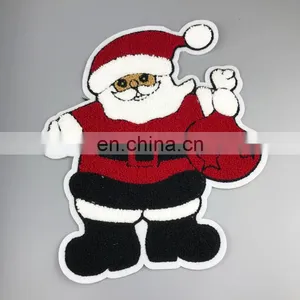 Cheap Price Smile Face Emoji Custom Iron On Chenille Patches thumbnail-1