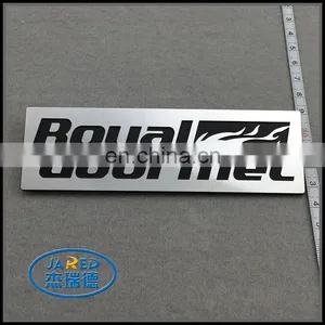 Engraved Logo Aluminum Metal Label With 3M Adhesive thumbnail-5