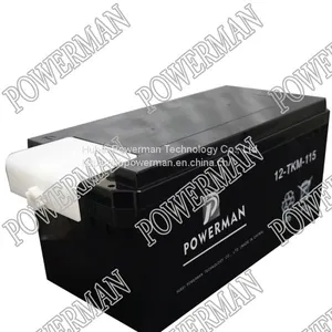 24V 115AH 12-TKM-115 BLACK CHINESE MILITARY TANK LEAD ACID SEALED MAINTAINESS FREE STARTER STARTING BATTERY thumbnail-3