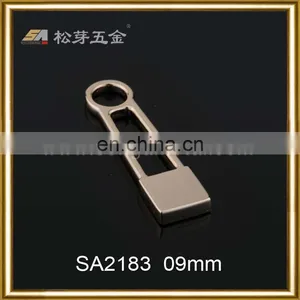 Clutch Bag Hardware" Hollow Out Zipper Puller With Logo thumbnail-2