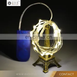 20 LED Battery Operated Micro Fairy Lights With Silver Wire by Festive Lights (White) thumbnail-3