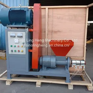 Sawdust Briquette Making Machine Rice Husk Wood Chips Corn Stalk Coconut Shell Biomass Briquette Press Machine thumbnail-5