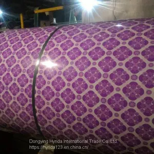 Wood Pattern PPGI Steel Coil For Interior Decoration thumbnail-4