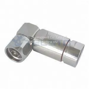 N Male Angle Connector for 1/2’’ Flexible RF Cable RF Coaxial Connector thumbnail-1