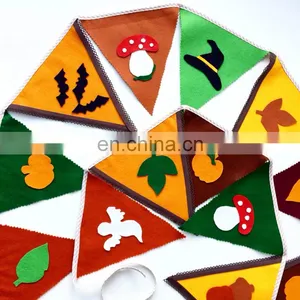 Custom Logo Printing Felt Flag Sets for House thumbnail-2