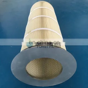 Industrial Dust Collecting Polyester Cylinder Air Filter Cartridges thumbnail-1