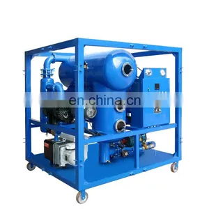 Portable Vacuum Transformer Waste Oil Dehydration Machine Engine Oil Purification Machine thumbnail-7