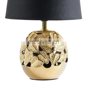 Modern Ceramic Table Lamp Luxury and China Desk Lamp With Flower Pattern thumbnail-5