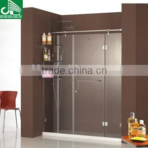 White Laminated Glass Door thumbnail-1