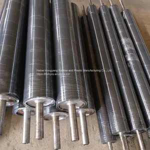 Rubber Covered Roller Rubber Covered Shaft Rubber Conveying Roller thumbnail-4