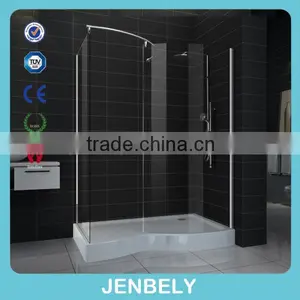 Easy Access Walk-in Shower Enclosures With 6/8mm High Tempered Safety Glass thumbnail-1