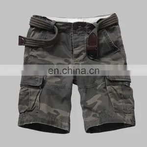 Wholesale Casual Camo Cargo Beach Shorts for Men thumbnail-5