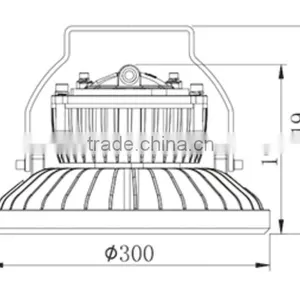 MCLED COB Bridgelux IP67 AC220V ATEX MF01-110W LED Explosion Proof Lamp Hazardous Area Lighting r Zone1 and Zone 2 thumbnail-4