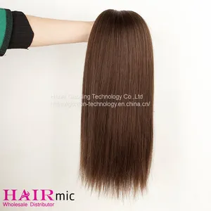 Light Brown Long Straight Remy Human Hair Bundle/ Hair Weft thumbnail-5