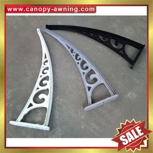 Polycarbonate pc Diy Awning Canopy Engineering Plastic Arm Bracket Support for Sale thumbnail-1