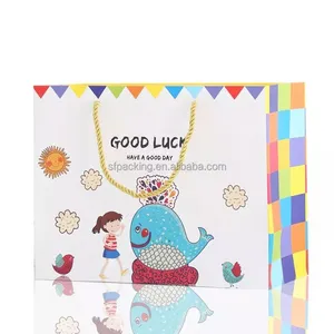 Custom Printed Crafts Paper Wine Shopping Bag With Logo thumbnail-2
