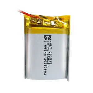 High Quality 052535 3.7v 450mAh Lithium Ion Polymer Batteries Rechargeable 3.7v Lipo Li-ion Battery thumbnail-1