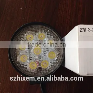 27w Round Led Work Light Offroad Driving Led Light IP67 thumbnail-1