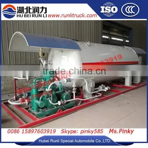 LPG Propane Gas Skid Station LPG Mobile Station 10000Liters LPG Skid Station Whatsapp 0086 15897603919 thumbnail-4