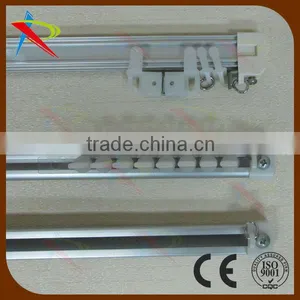High Quality New Aluminium Heavy Duty Curtain Rail, Flexble Curtain Rail Quality Choice thumbnail-3