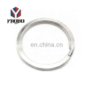 Excellent Quality Flat Chains Accessories Stainless Steel Split Ring Key Chain For Daily Life thumbnail-1