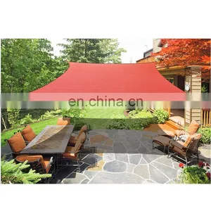 Beautiful Blue Color 8.2*8.2 Feet Rectangle Canvas Sun Shades Canopy Awning for Deck or Patios thumbnail-2
