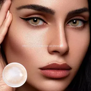 Natural Hidrocor Super Natural 13 Colored Contact Lenses Green Eye Color Contact Lens Soft Eye Contact Lenses thumbnail-4
