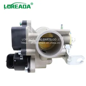 LOREADA Original Motorcycle Throttle Body for Motorcycle 125 150CC Engine IAC 26178 and CTS Triple Sensor Bore Size 28mm thumbnail-1