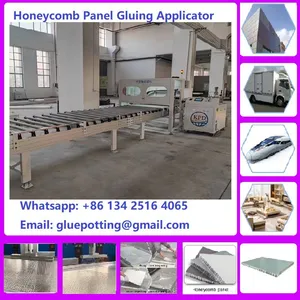 Handheld Glue Spraying Machine for Exterior Honeycomb Panel Fire-Proof Door Fefrigerated Truck Body Panels MGO Panels thumbnail-5