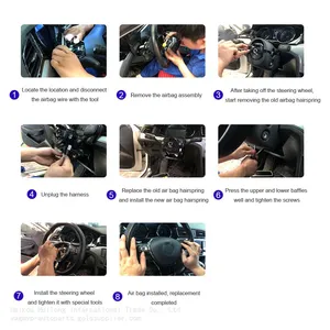 5K0953569AL For VW Eos Golf Jetta MK6 Touran Scirocco Steering Wheel Module 5K0 953 569 AL thumbnail-5