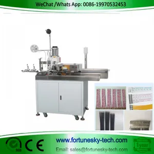 Fully Automatic Ribbon Cable Cut Strip Twist Crimp Tinning Machine thumbnail-1