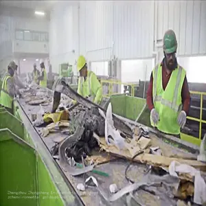 ZhengZhou ZhongCheng Environmental Equipment Large Urban Garbage Sorting Equipment Municipal Solid Waste Sorting Machines/RDF Making Equipment Manufacturing Line thumbnail-3