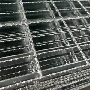 Hot Galvanized Building Reconstruction Building Upgrade Flooring Bar Grating /Heavy-Duty Industrial Steel Floor Grating thumbnail-4