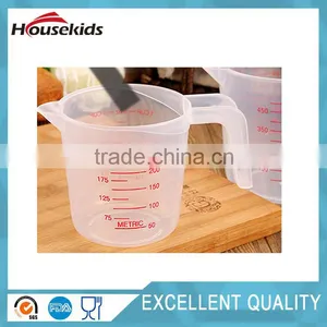 Measuring Cups 3 Piece Plastic Cup Set - Nesting and Stackable: 1 Cup, 2 Cup, and 1 Quart Sizes. Best for Cooking and Baking thumbnail-6