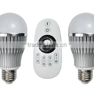 High Power RF Remote Control Color Temperature and Brightness Changing Wifi E27 6W LED Bulb Light With CE,Rohs,ul Certificate thumbnail-1
