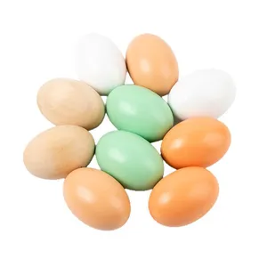 Wooden Simulation Chicken Egg Baby DIY Painting thumbnail-3