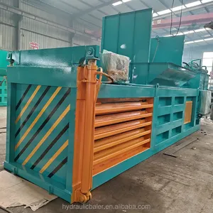 Automatic Waste Recycling Compactor Baler Machine for Garbage Recycling Stations-for Bottles Pouches Cases Cans Cartons thumbnail-2
